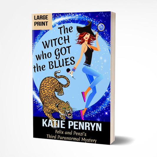THE WITCH WHO GOT THE BLUES (LARGE PRINT)
