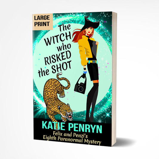THE WITCH WHO RISKED THE SHOT (LARGE PRINT PAPERBACK)